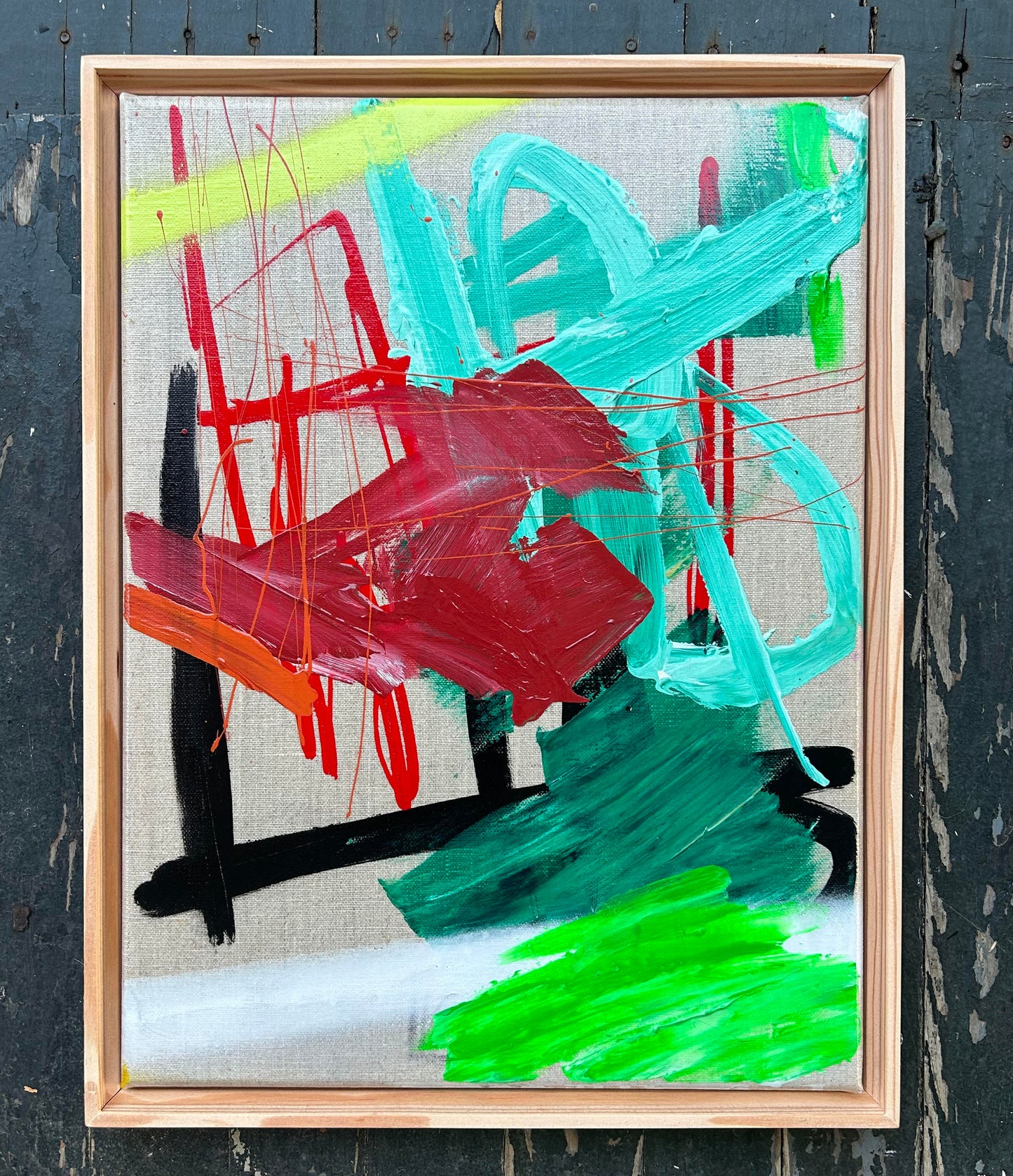 "Salad on The Side" 12"x16"