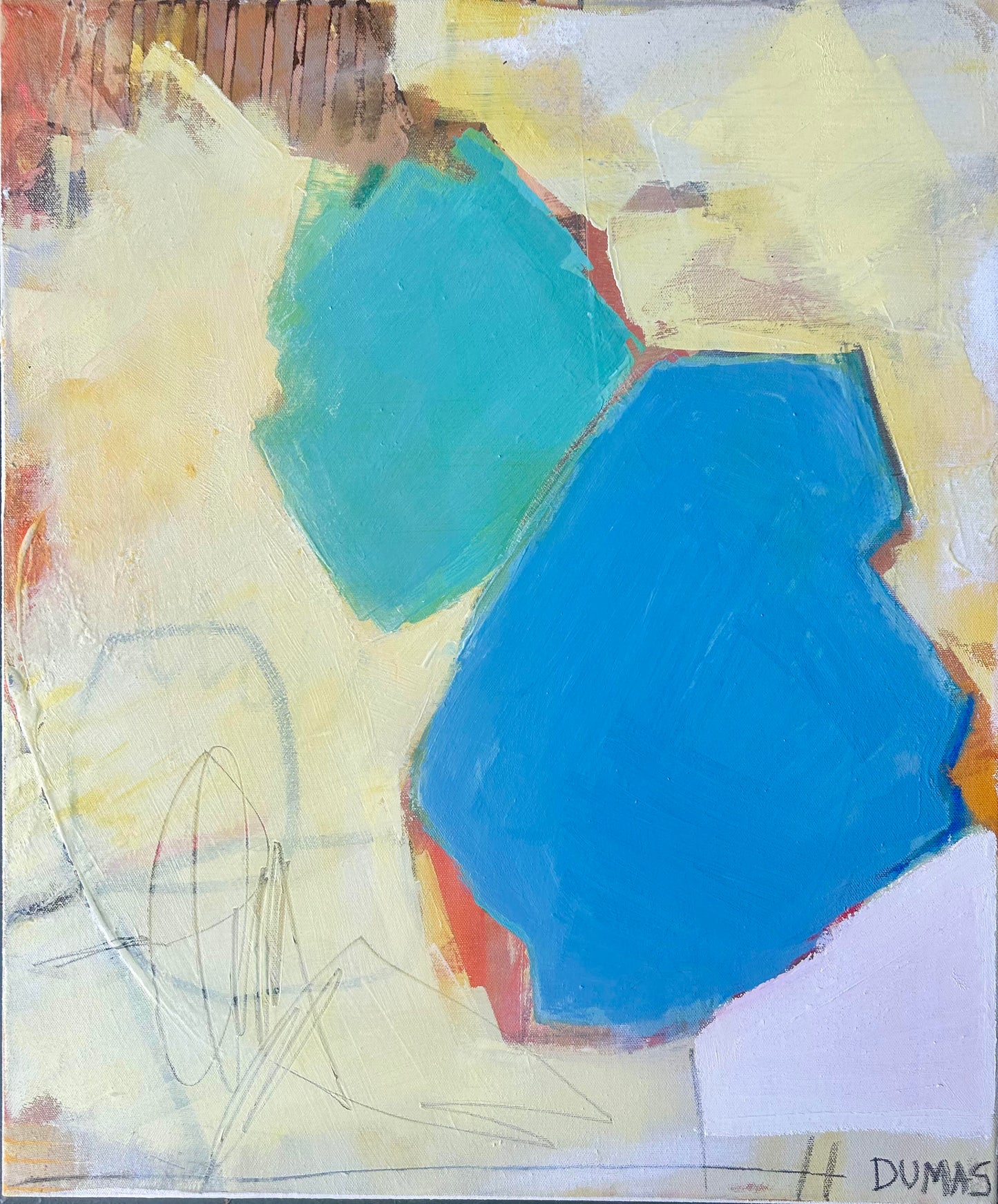 "Sticks and Stones" 20"x24"