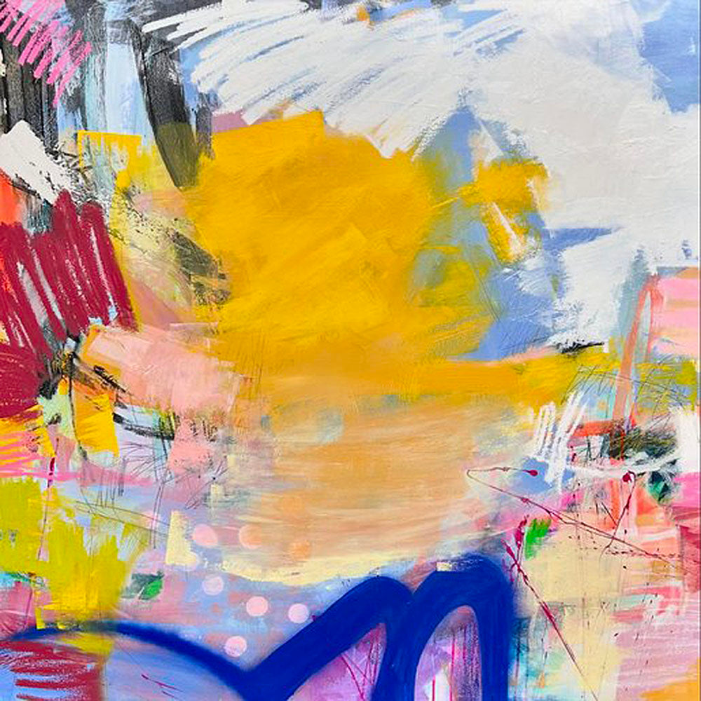 "Sunshine in My Pocket" 48"x48"