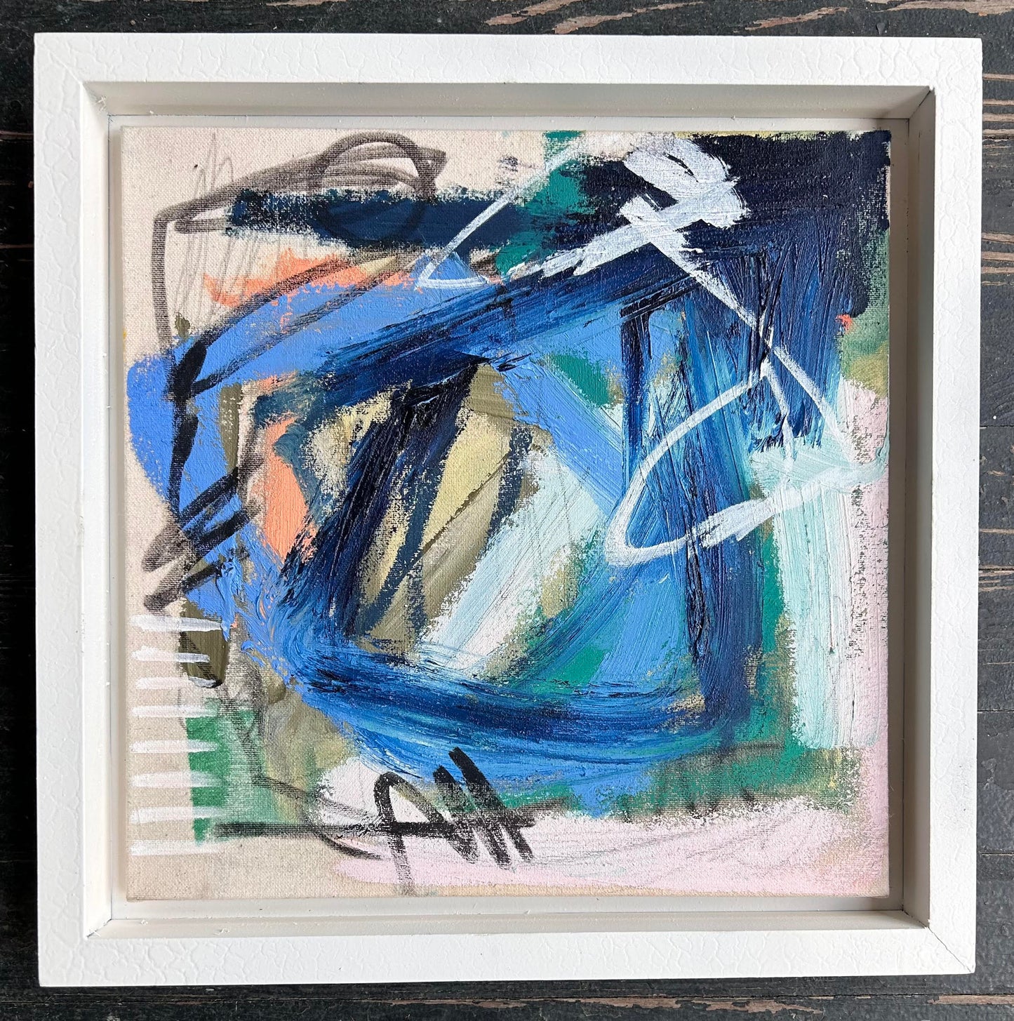 "Eye of the Storm" 12"x12"