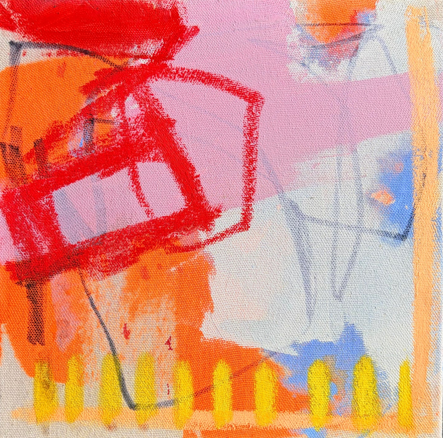 “The Other Side of the Fence” 10”x10”