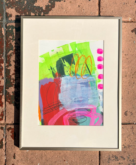"Green Goddess" 11"x14"