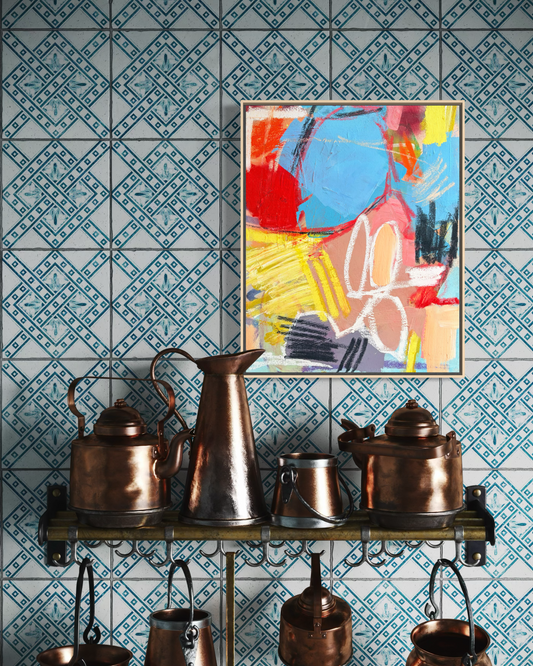 “In the Chicken Coop” 16"x20"