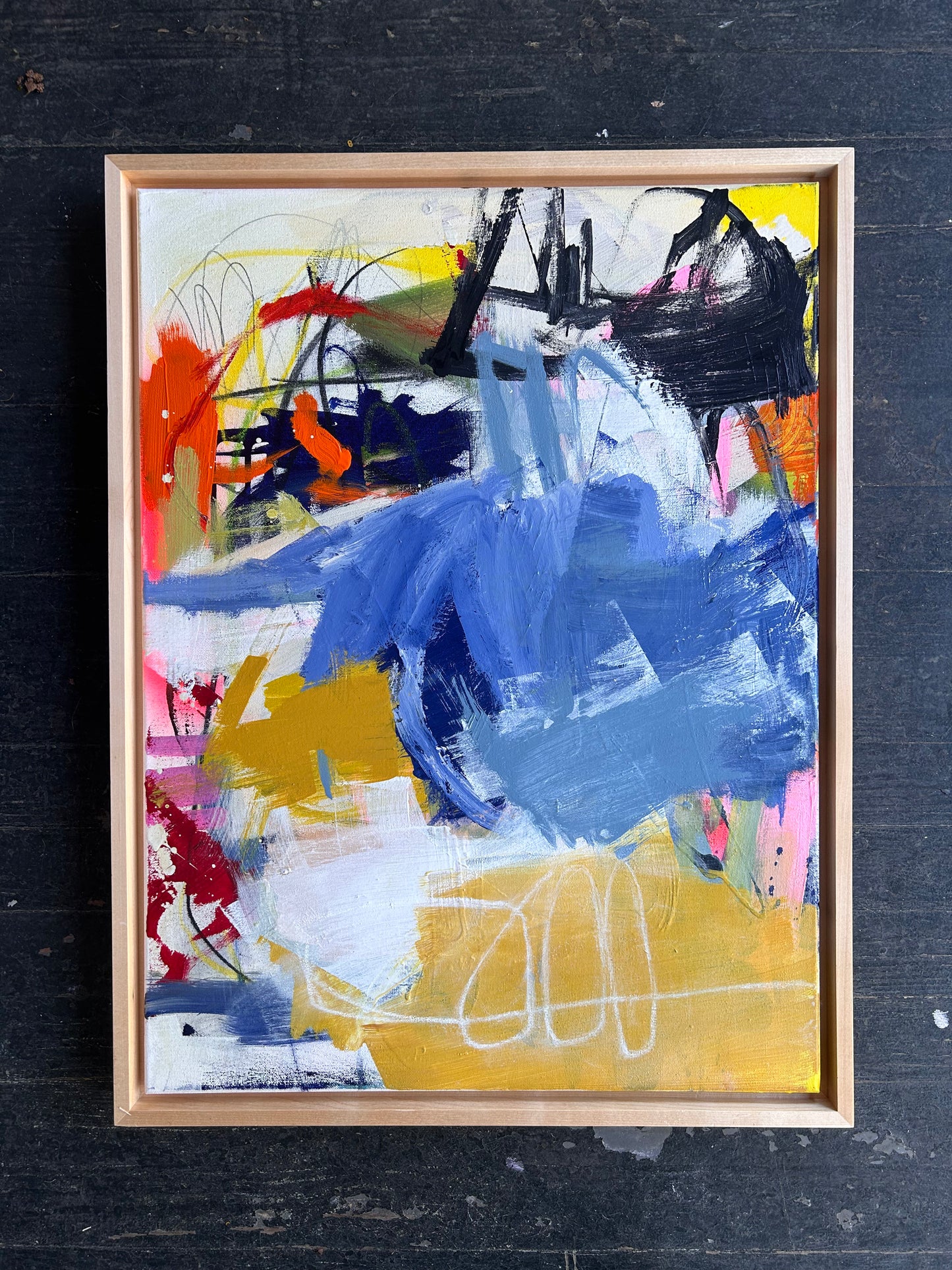 "Blue Crab Special" 18"x24"