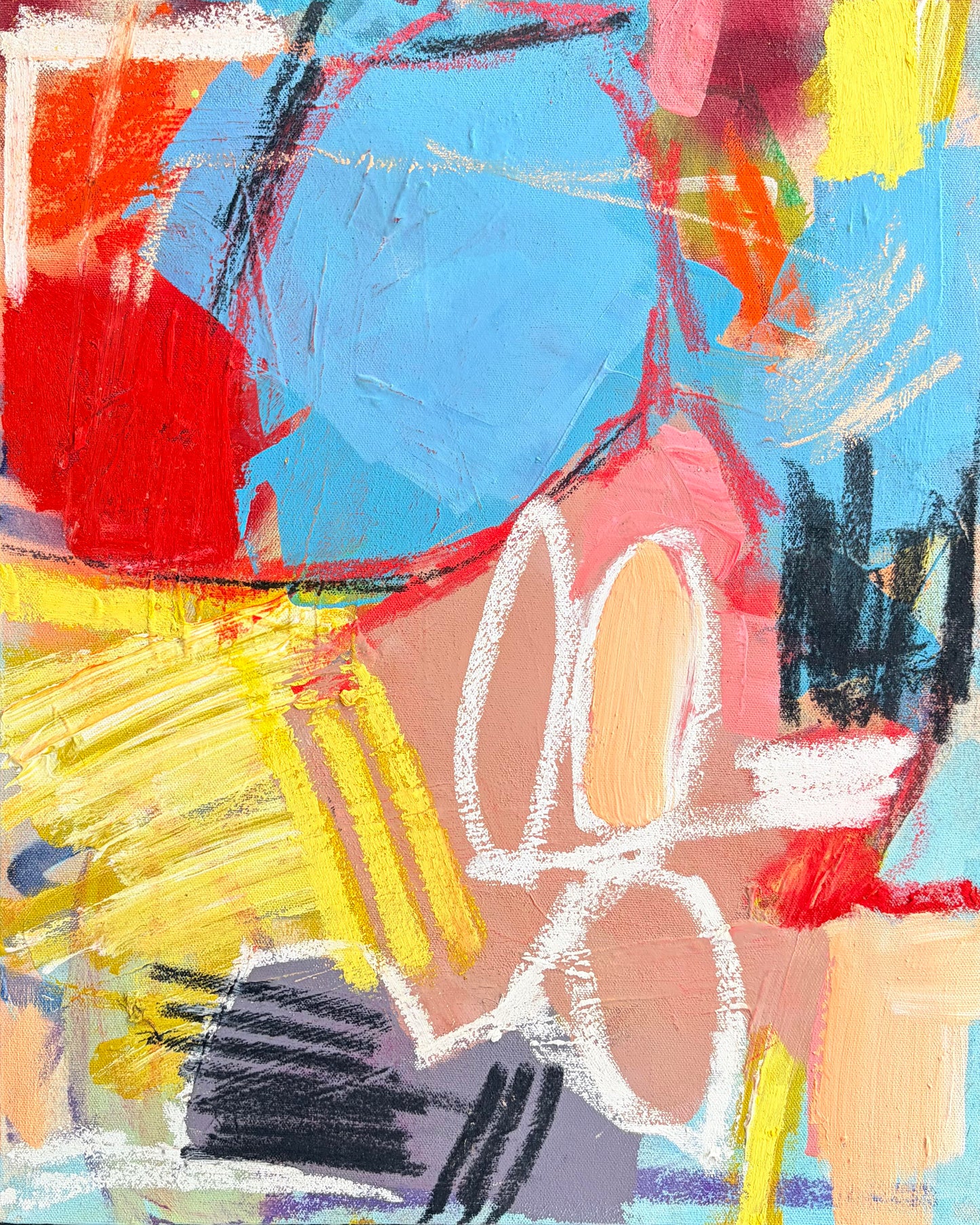 “In the Chicken Coop” 16"x20"