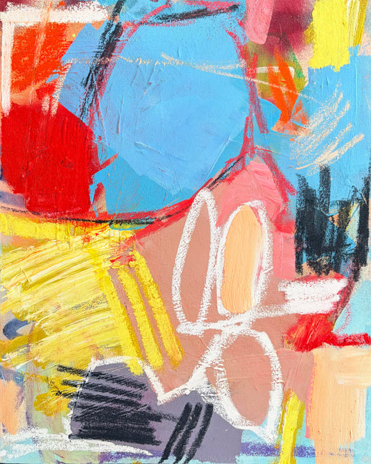 “In the Chicken Coop” 16"x20"