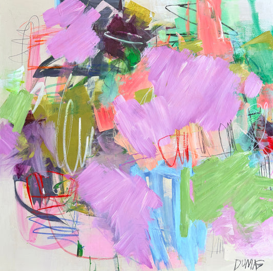 "Michelle's Garden" 36"x36"