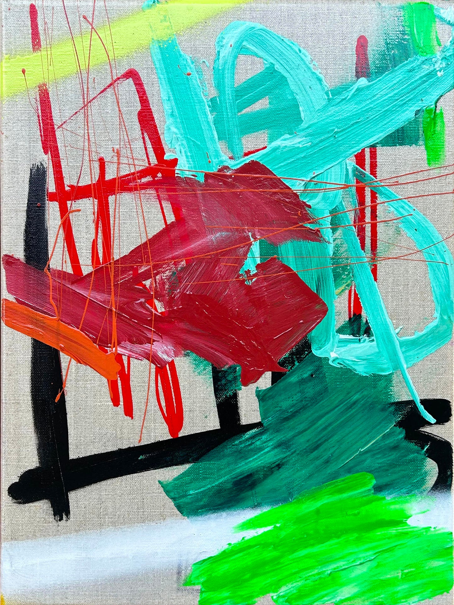 "Salad on The Side" 12"x16"