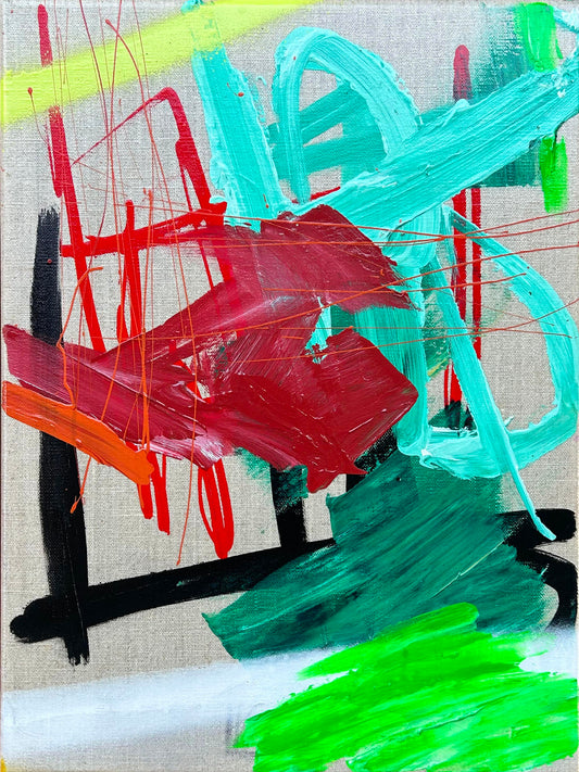 "Salad on The Side" 12"x16"