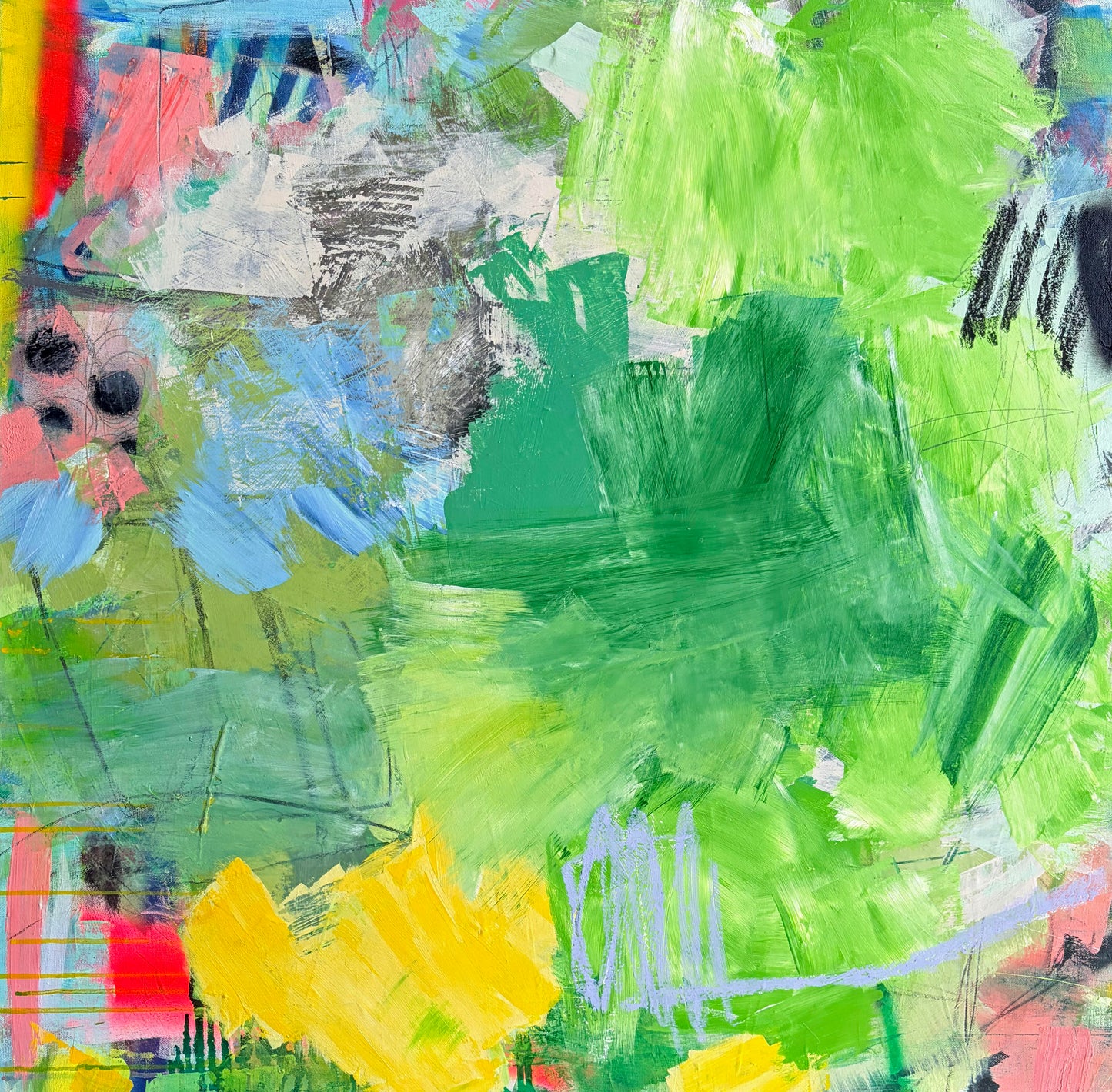 "Lemoncholie" 36"x36"
